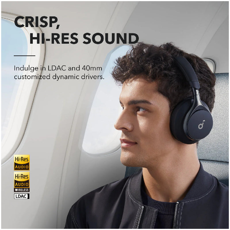 Anker Soundcore Space One ANC Headphones - Over-Ear / Bluetooth / Black