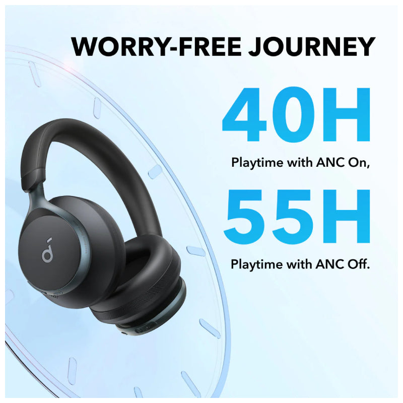 Anker Soundcore Space One ANC Headphones - Over-Ear / Bluetooth / Black