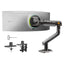 NORTH BAYOU Ergonomic Gaming Monitor Stand - 27” – 50” screens / Black/Grey
