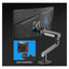 NORTH BAYOU Ergonomic Gaming Monitor Stand - 27” – 50” screens / Black/Grey