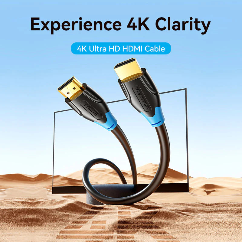 Vention HDMI Cable - 4K / 10.2Gbps / 10 Meter / Black