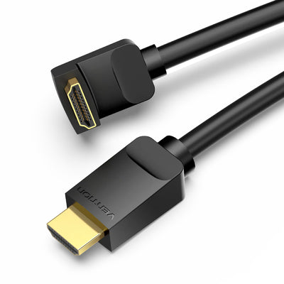 Vention HDMI Right Angle 270 Degree Cable - 4K / 3 Meter / Black