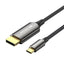 Vention USB-C To DisplayPort Cable - 8K / 2 Meter / Black