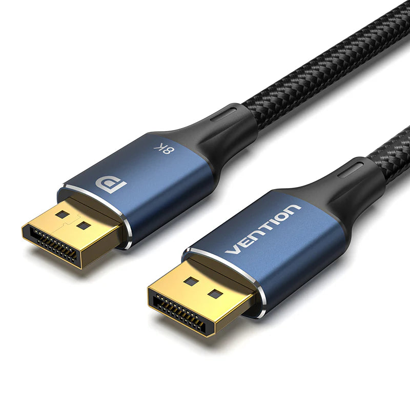 Vention DisplayPort Cable - 8K / 32.4Gbps / 1.5 Meter / Blue
