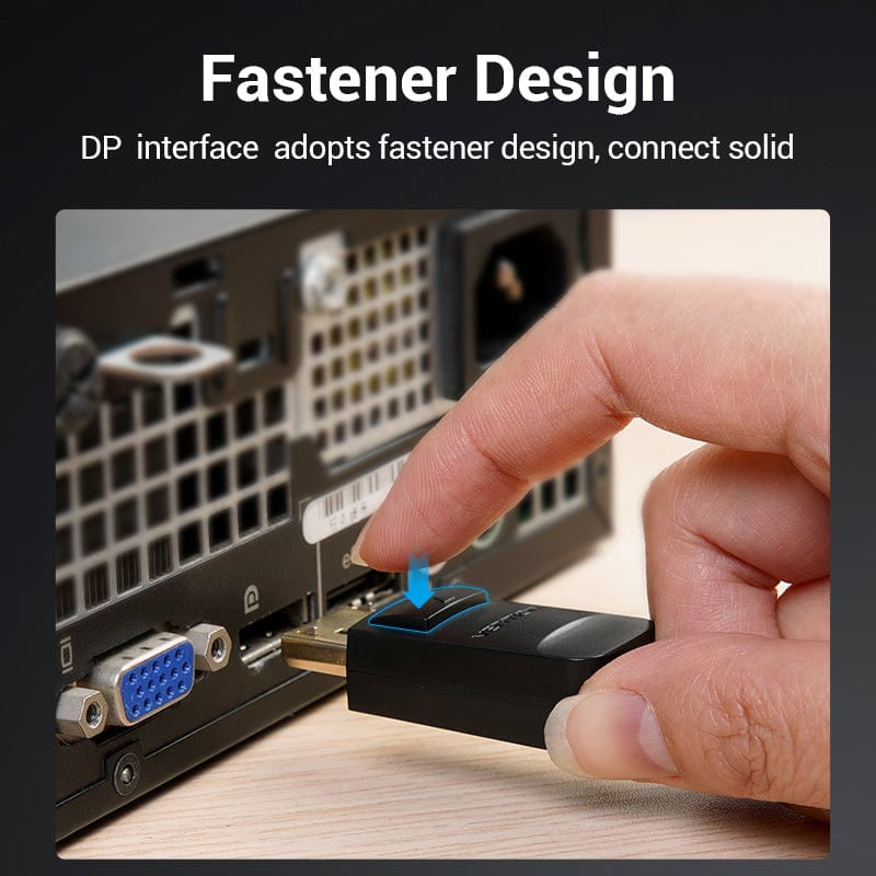 Vention DisplayPort to VGA Cable - 1080P / 2 Meter / Black