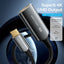 Vention Cotton Braided USB-C to HDMI 4K Converter - 0.25 Meter / Black