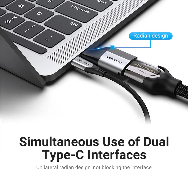 Vention USB-C to HDMI Adapter  - 4K / Gray