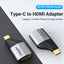 Vention USB-C to HDMI Adapter  - Gray