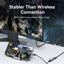 Vention Cotton Braided USB-C to DisplayPort Adapter  - 8K / 0.25 Meter / Black