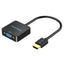 Vention HDMI-A to VGA Video Capture - 1080P / 0.15 Meter / Black