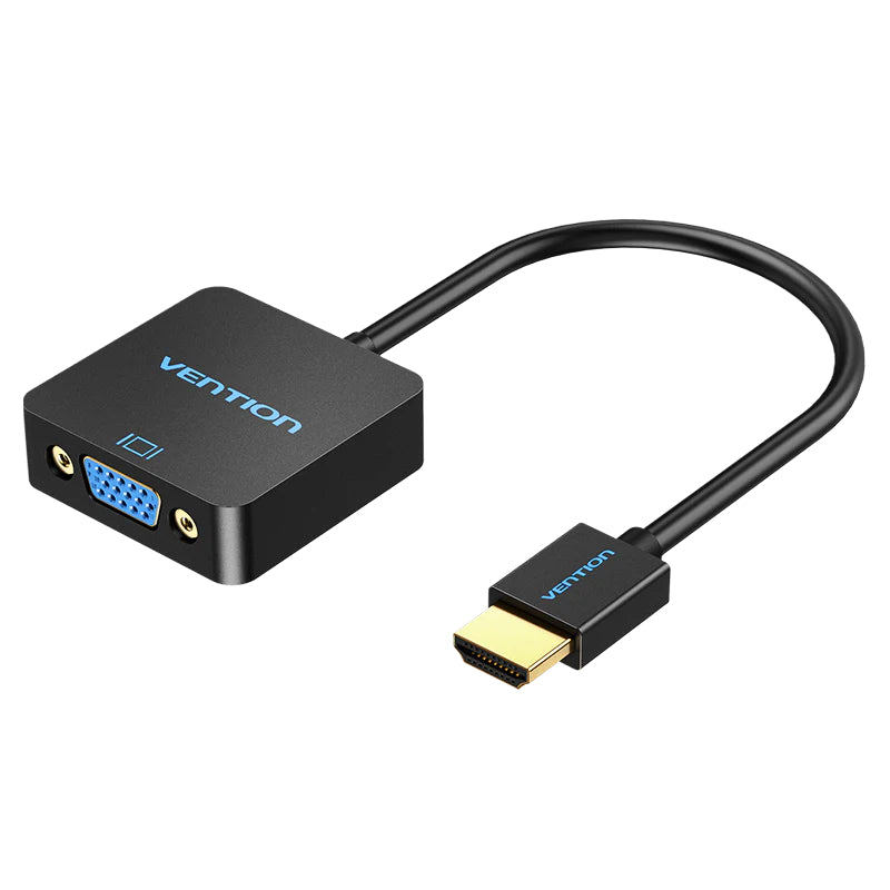 Vention HDMI-A to VGA Video Capture - 1080P / 0.15 Meter / Black