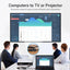 Vention HDMI-A to VGA Video Capture - 1080P / 0.15 Meter / Black