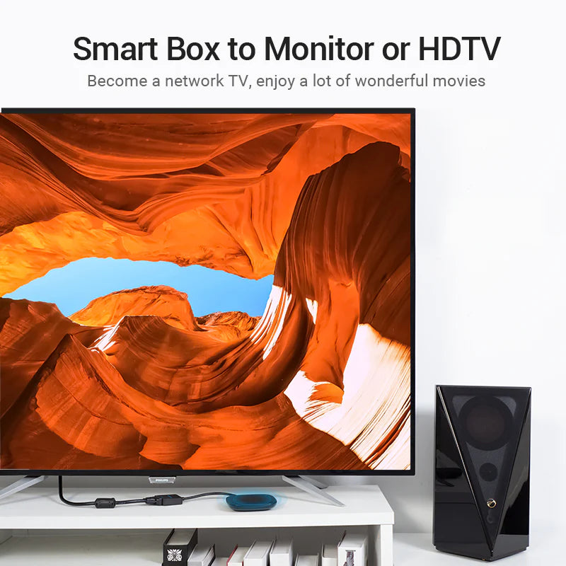 Vention HDMI-A to VGA Video Capture - 1080P / 0.15 Meter / Black