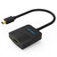 Vention Mini DisplayPort to HDMI Converter - 4K / 0.15 Meter / Black