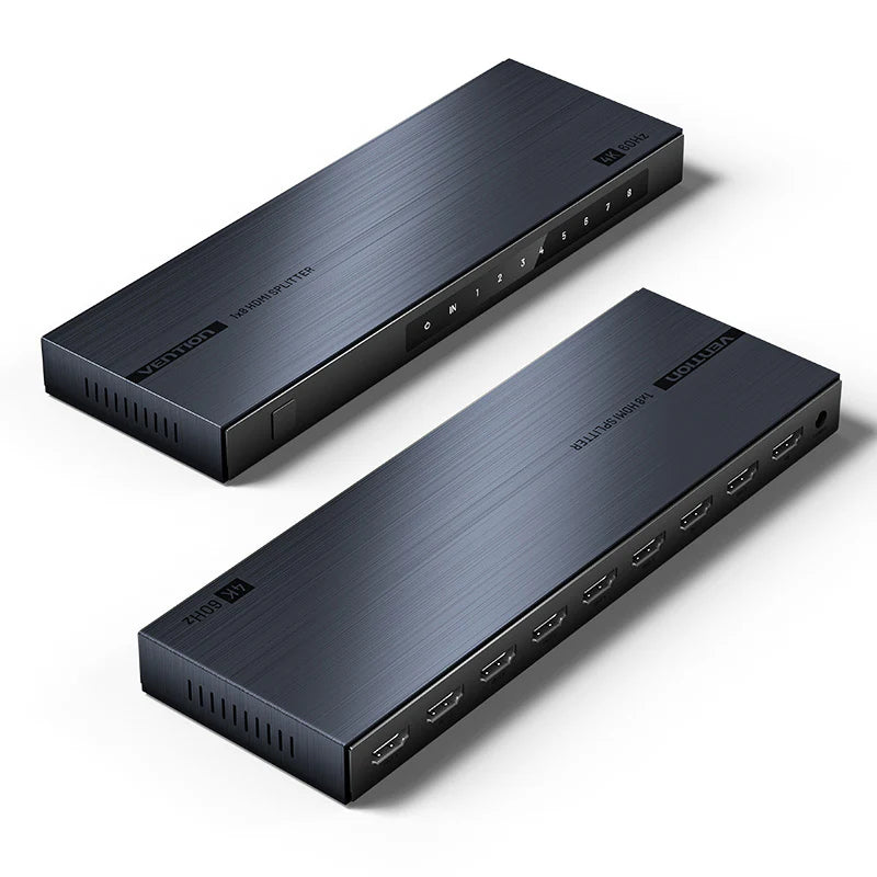 Vention 1-In-8-Out HDMI Splitter - 4K / Black