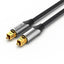 Vention Optical Fiber Audio Cable - 1.5 Meter / Gray