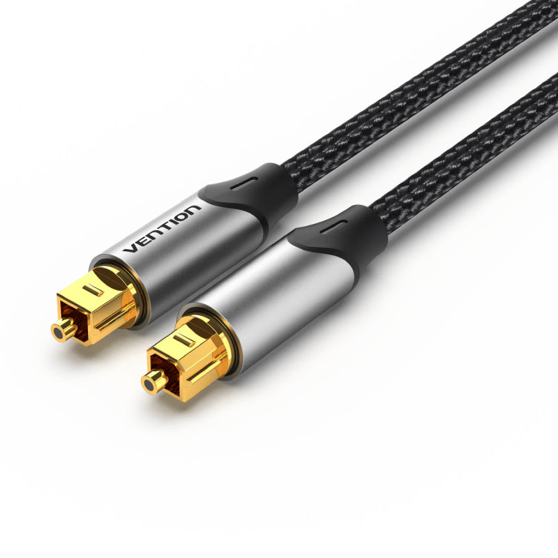 Vention Optical Fiber Audio Cable - 1.5 Meter / Gray
