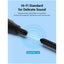 Vention Optical Fiber Audio Cable - 1.5 Meter / Gray