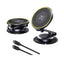 AOHi SUPERAUTO Foldable Magnetic Wireless Car Charger with USB-C Cable - 15W / Black