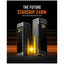 AOHi FUTURE STARSHIP LED Display Power Bank with USB-C Cable - 240W / 27,600mAh / Dark Grey