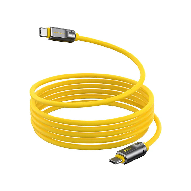 AOHi Future THUNDERBOLT 5.0 Cable - 240W / USB-C / 1 Meter / Yellow