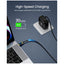 AOHi Magline Nylon LED Digital Display Cable - 140W / 480Mbp/s / USB-C / 1.2 Meter / Black