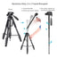 NEEWER SAB264 70" 2 in 1 Camera Tripod Monopod - Black