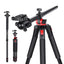 NEEWER N284L+G0 Camera Tripod Monopod - Black