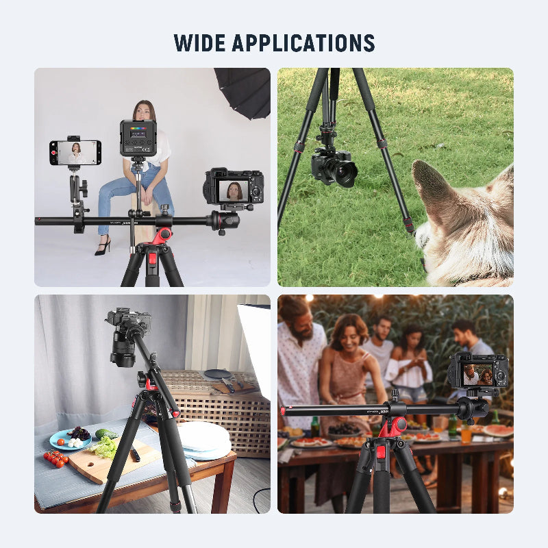 NEEWER N284L+G0 Camera Tripod Monopod - Black