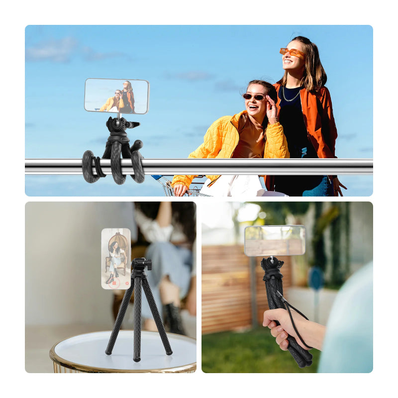 NEEWER TP33 Magnetic Flexible Phone Tripod - Black