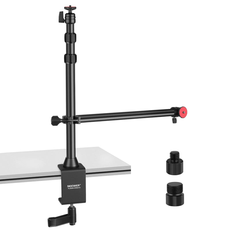 NEEWER TL253A+CR221A Tabletop Camera Mount Stand - Black