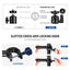 NEEWER TL253A+CR221A Tabletop Camera Mount Stand - Black