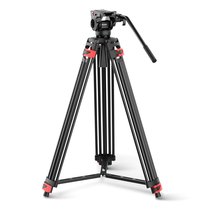 NEEWER BASICS TP37 74" Video Tripod with Fluid Head - Black