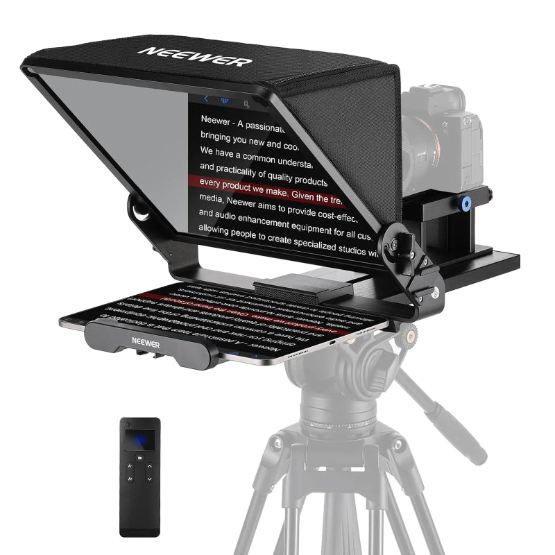 NEEWER X14 III Remote Control Teleprompter - Black