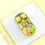 Earldom KM16 Transparent RGB Wireless Office Mouse - 1600dpi / Yellow