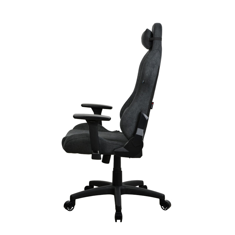 Arozzi Torretta Soft Fabric Gaming Chair - Dark Grey