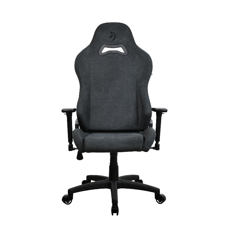 Arozzi Torretta Soft Fabric Gaming Chair - Dark Grey