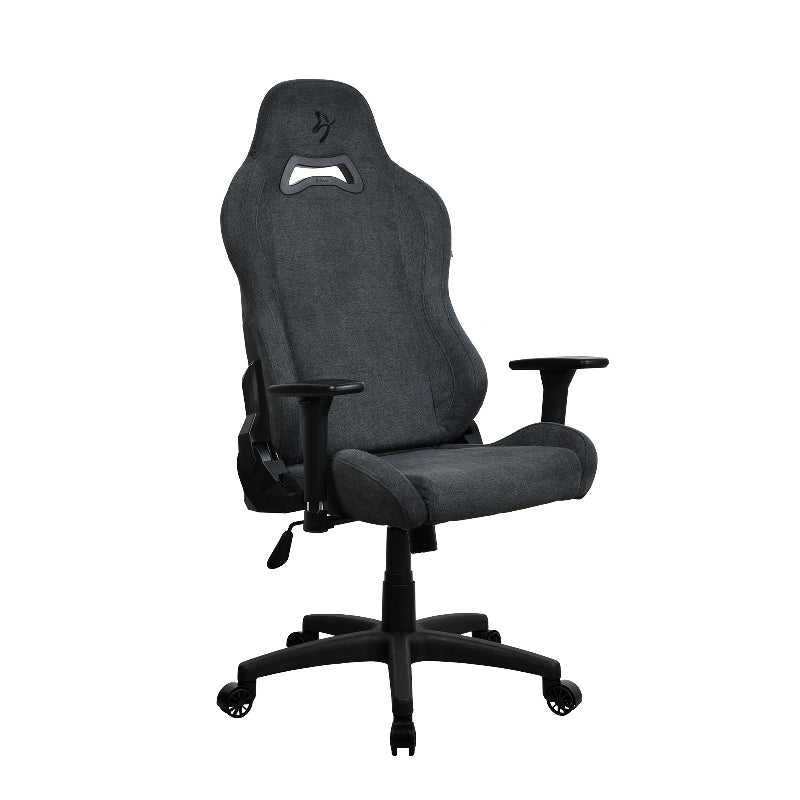 Arozzi Torretta Soft Fabric Gaming Chair - Dark Grey