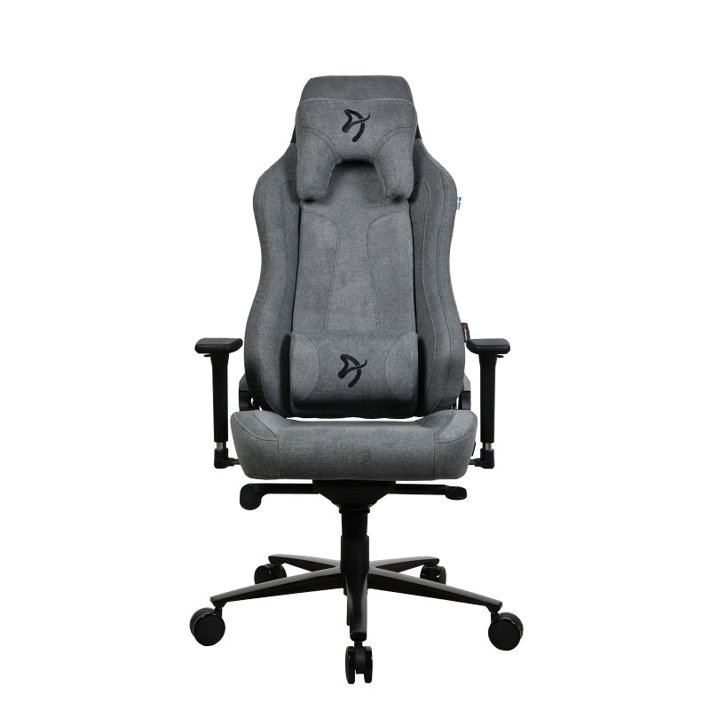 Arozzi Vernazza Soft Fabric Gaming Chair - 3D / Ash
