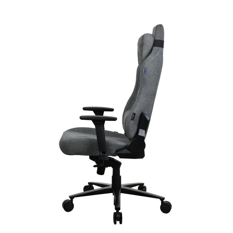 Arozzi Vernazza Soft Fabric Gaming Chair - 3D / Ash