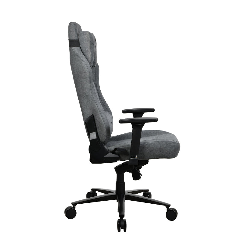 Arozzi Vernazza Soft Fabric Gaming Chair - 3D / Ash