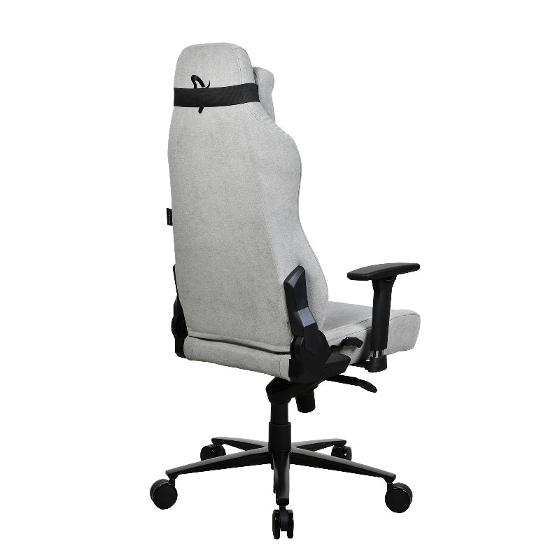Arozzi Vernazza Soft Fabric Gaming Chair - 3D / Light Grey