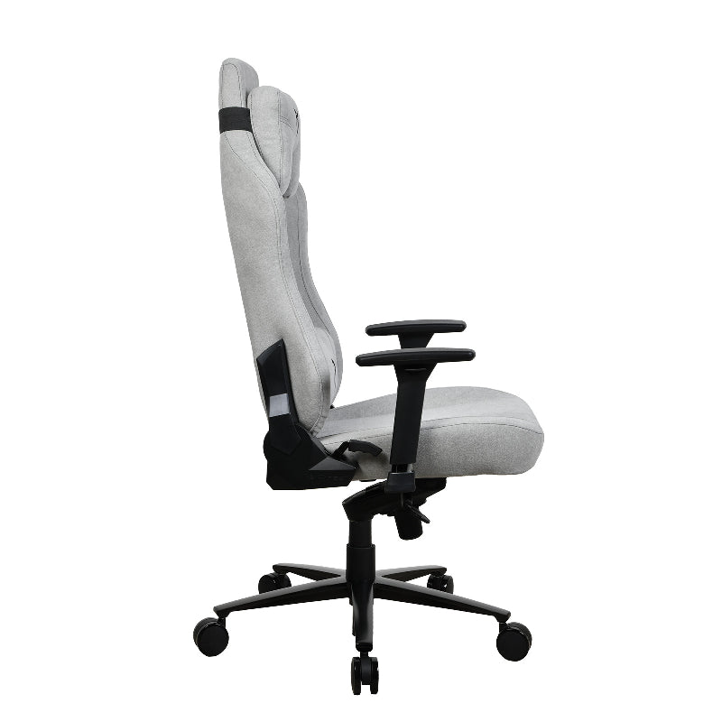 Arozzi Vernazza Soft Fabric Gaming Chair - 3D / Light Grey