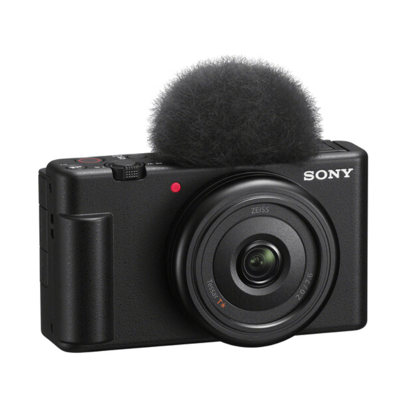 Sony ZV-1F Vlogging Camera - 3" LCD / 4K UHD / Wi-Fi / Bluetooth / HDMI / USB - Black