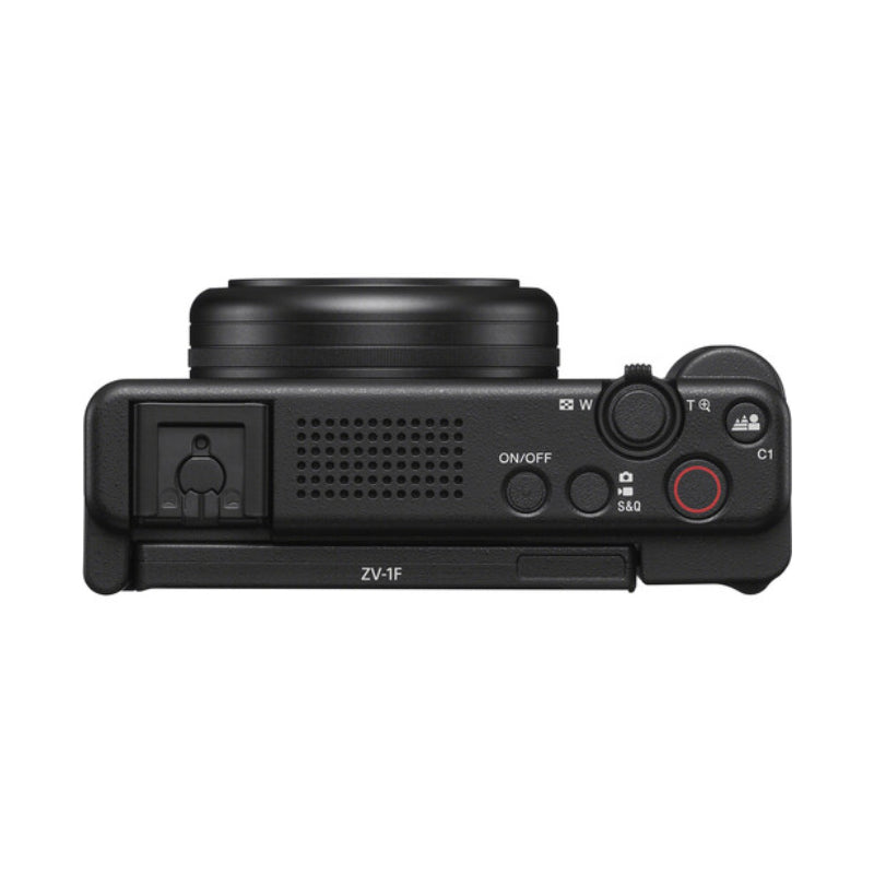 Sony ZV-1F Vlogging Camera - 3" LCD / 4K UHD / Wi-Fi / Bluetooth / HDMI / USB - Black