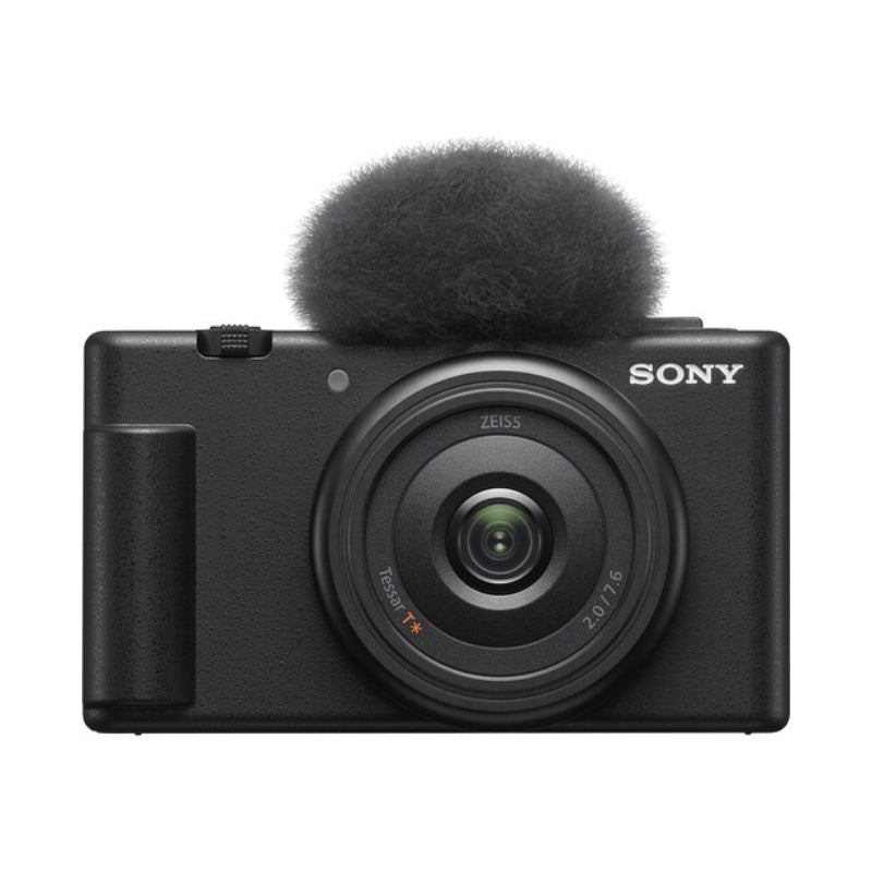 Sony ZV-1F Vlogging Camera - 3" LCD / 4K UHD / Wi-Fi / Bluetooth / HDMI / USB - Black