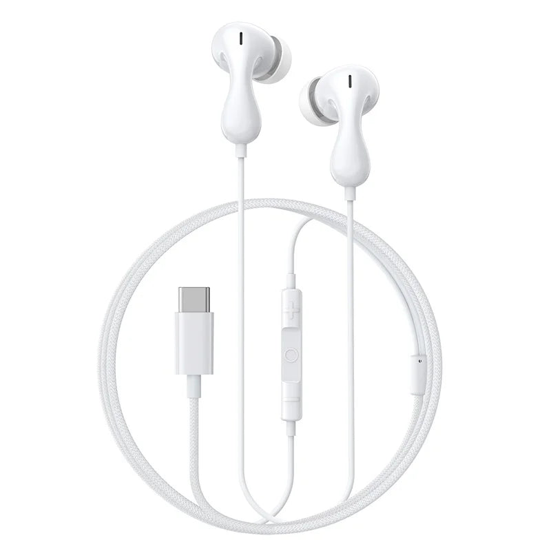 Baseus Encok CZ20 Wired Earphones - White