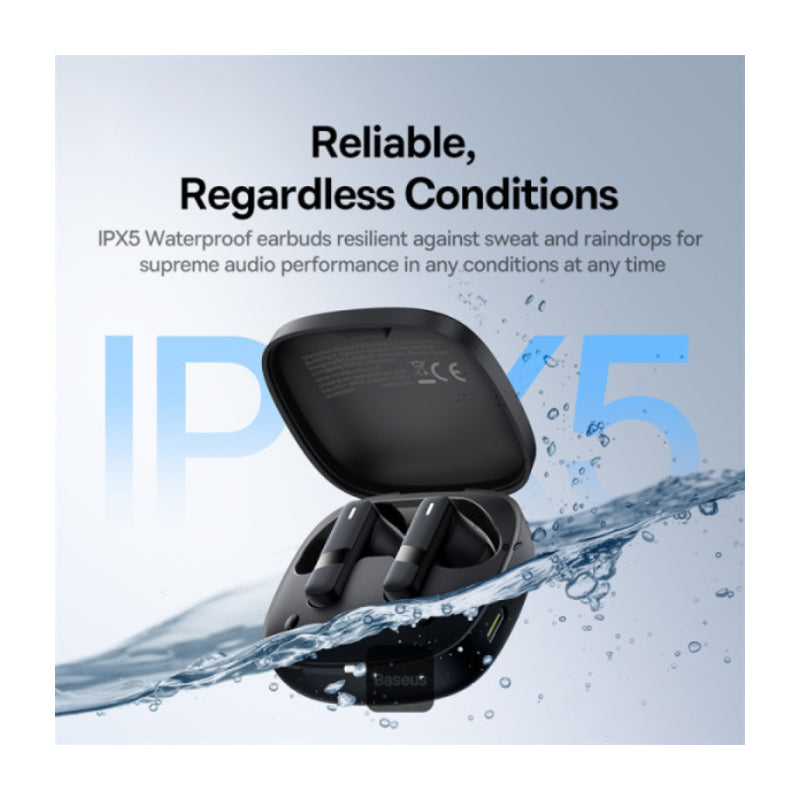 Baseus Bowie E20 True Wireless Earbuds - Bluetooth / Black