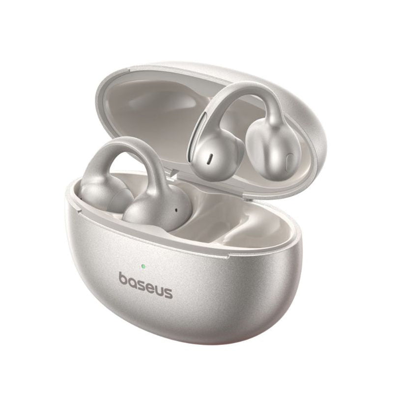 Baseus Bowie MC1 Pro Open-Ear TWS Earbuds - Wireless / Galaxy Natural Titanium