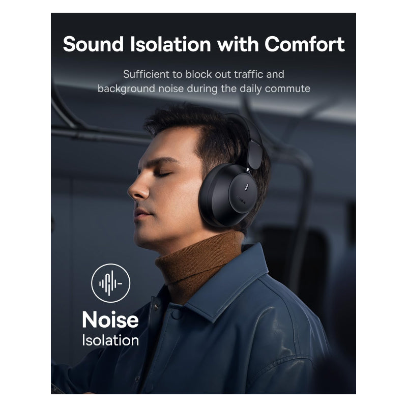 Baseus BH1 Lite Wireless Headphones - Bluetooth / Cosmic Black